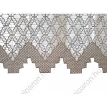 Tirén Krém Szőlőleveles Jacquard Függöny 250 x 300 cm