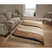 Hugo Arany Krém Shaggy Szőnyeg  300 x 400 cm