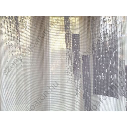 Karen Fehér Jacquard Függöny 190 x 300 cm