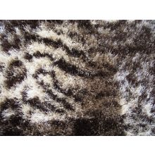 Bohókás Bézs Barna Shaggy szőnyeg 160 x 220 cm