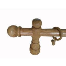 Ramira Tölgy Dupla soros Fa Karnis Szett 250 cm