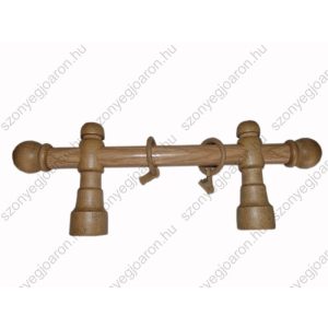 Manuéla Tölgy Dupla soros Fa Karnis Szett 175 cm