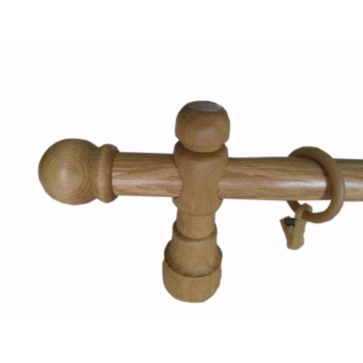 Manuéla Tölgy Dupla soros Fa Karnis Szett 175 cm