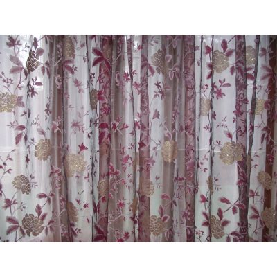 Bordó Dekorfüggöny - különleges kész függöny