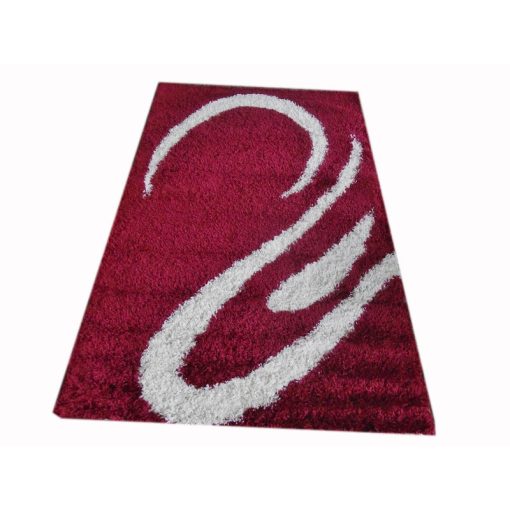 Zamora Shaggy Meggypiros szőnyeg 125 x 200 cm