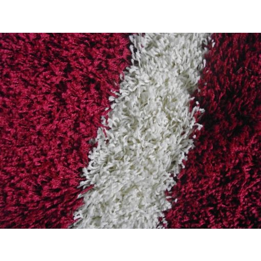 Zamora Shaggy Meggypiros szőnyeg 125 x 200 cm