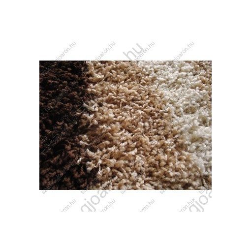 Bamboo Bézs arany Shaggy Szőnyeg 80x150