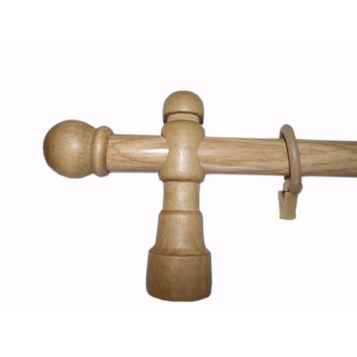 Carole Tölgy dupla soros fa karnis szett 125cm