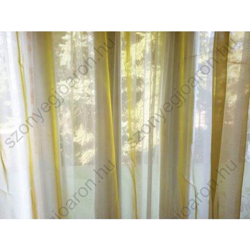 Lidi Arany Sárga Organza Készfüggöny 250 x 250 cm