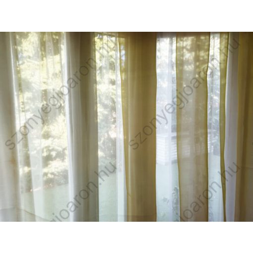 Lidi Arany Sárga Organza Készfüggöny 250 x 250 cm
