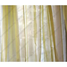 Lidi Arany Sárga Organza Készfüggöny 250 x 250 cm