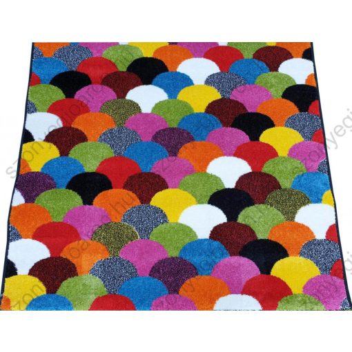 Dorilla Piros Fekete Szőnyeg 150 x 230 cm