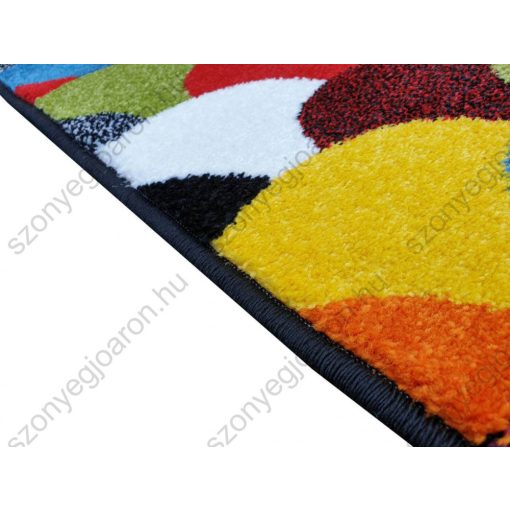 Dorilla Piros Fekete Szőnyeg 150 x 230 cm