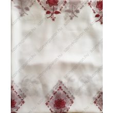 Gilda Fehér Virágos Organza Függöny 300 x 270 cm