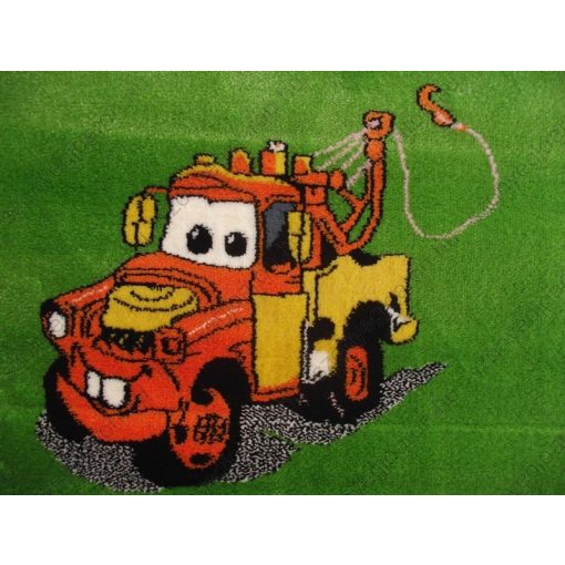 McQueen & Francesco zöld Gyerekszőnyeg 150x230cm