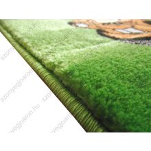 McQueen & Francesco zöld Gyerekszőnyeg 150x230cm