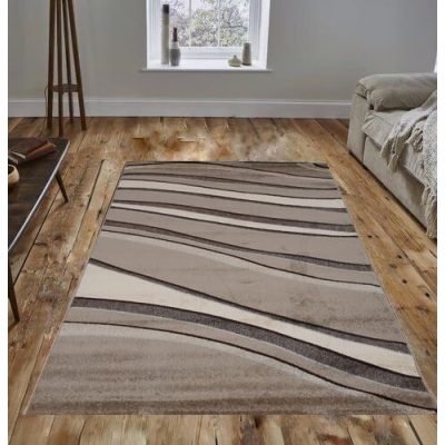 Dorotea Barna Krém Szürke Szőnyeg 200 x 300 cm