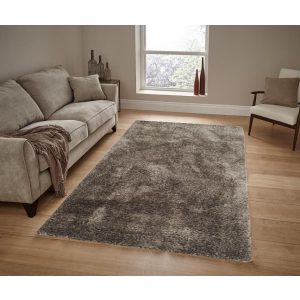 Geraldine Antracit Szürke Shaggy Szőnyeg 150 x 230 cm