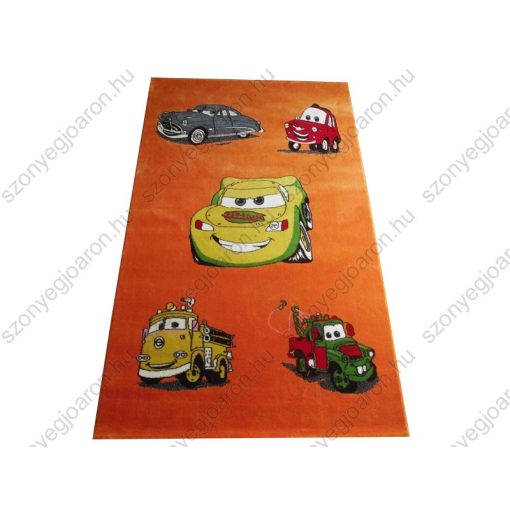 Szelina Narancs Autós Gyerekszőnyeg 200 x 300 cm