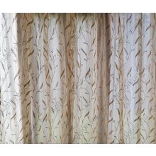 Bézs Organza kész Függöny Csíptetős +Bújtatós