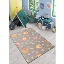 Alexander Baglyos Gyerekszőnyeg Barna