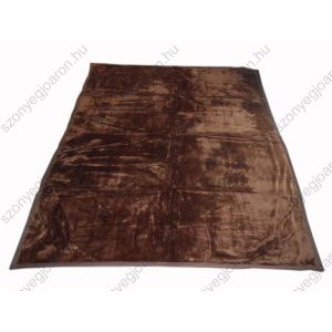 Brown Sötétbarna Ágytakaró Pléd 200 x 240 cm