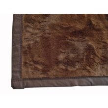 Brown Sötétbarna Ágytakaró Pléd 200 x 240 cm