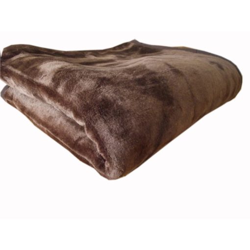 Brown Sötétbarna Ágytakaró Pléd 200 x 240 cm