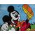 Focipálya Mickey és a foci  Gyerekszőnyeg 150 x 230 cm