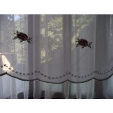 Melánia hímzett fehér organza függöny 250 x 300 cm