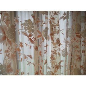 Narancs Dekorfüggöny - különleges légies függöny