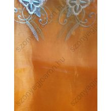 Jakarta Narancs Organza Függöny Csíptetős +Bújtatós