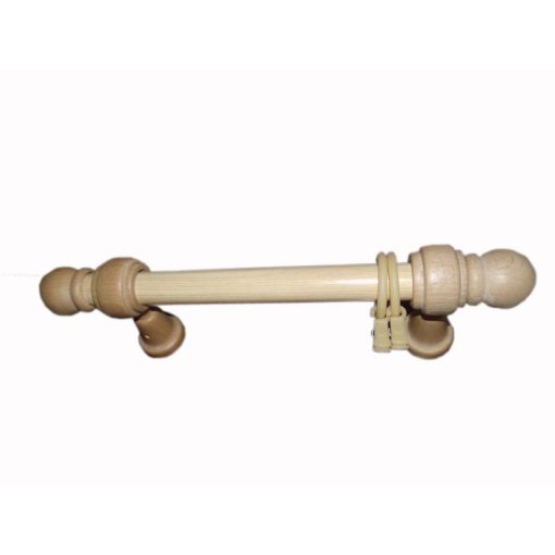 Claudine Fenyő egysoros fa karnis szett  125cm