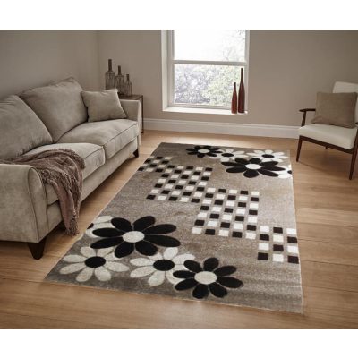 Brown Kiss Krém-Barna Szőnyeg 150x230cm