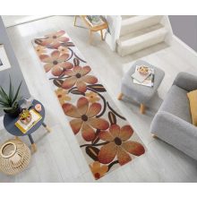 Graciella Fehér Narancs Nyírt Futó Szőnyeg 80 x 300 cm