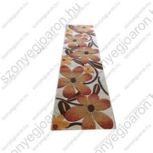 Graciella Fehér Narancs Nyírt Futó Szőnyeg 80 x 300 cm