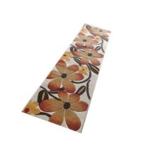 Graciella Fehér Narancs Nyírt Futó Szőnyeg 80 x 300 cm