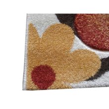 Graciella Fehér Narancs Nyírt Futó Szőnyeg 80 x 300 cm