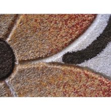 Graciella Fehér Narancs Nyírt Futó Szőnyeg 80 x 300 cm