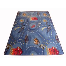 Rally Autóverseny-pálya gyerekszőnyeg 200 x 200 cm