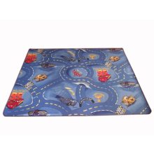 Rally Autóverseny-pálya gyerekszőnyeg 200 x 200 cm