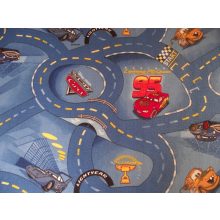 Rally Autóverseny-pálya gyerekszőnyeg 200 x 200 cm
