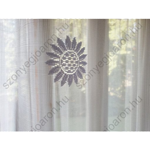 Gyopárka Fehér Jacquard Függöny 250 x 300 cm