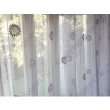 Gyopárka Fehér Jacquard Függöny 250 x 300 cm