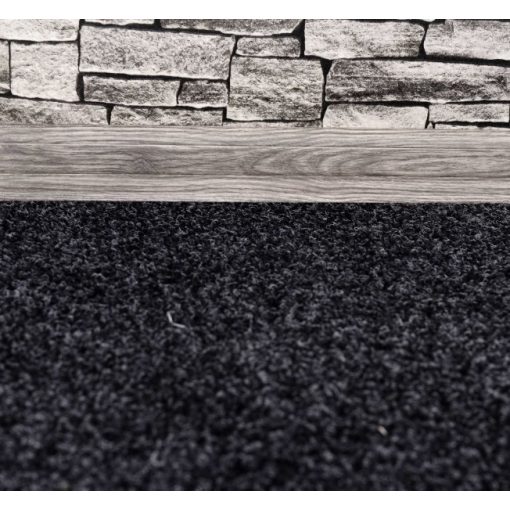 Strapabíró Ipari Filc Padlószőnyeg Antracit 4 m széles Edző-, fitness termekbe