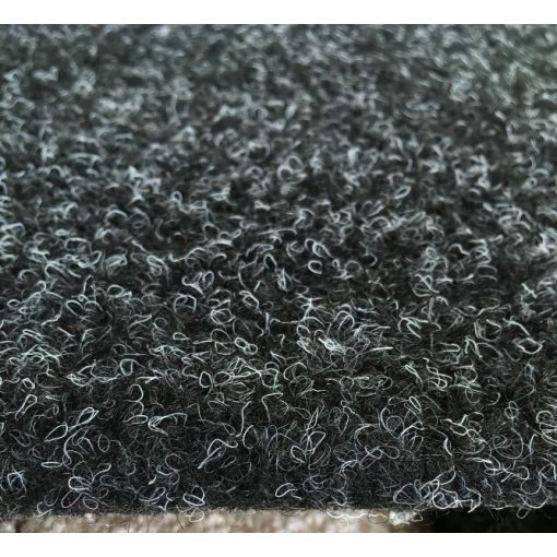 Strapabíró Ipari Filc Padlószőnyeg Antracit 4 m széles Edző-, fitness termekbe