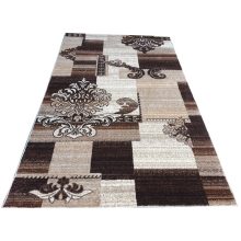 Abruzzo modern szőnyeg 250 x 350 cm barna bézs nagyméretű