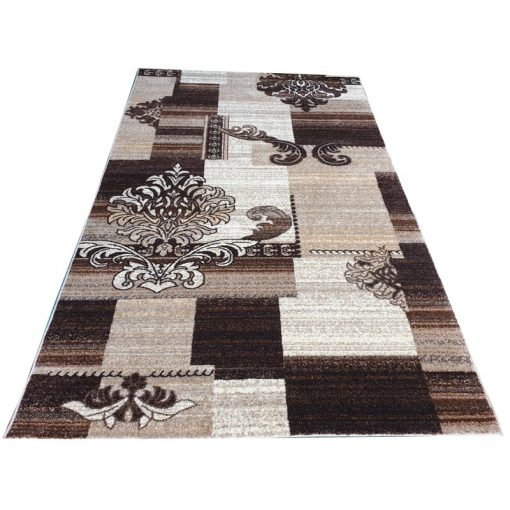 Abruzzo modern szőnyeg 250 x 350 cm barna bézs nagyméretű
