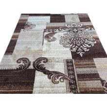 Abruzzo modern szőnyeg 250 x 350 cm barna bézs nagyméretű