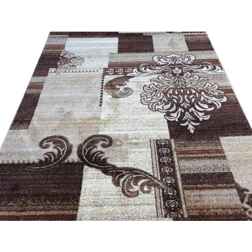 Abruzzo modern szőnyeg 250 x 350 cm barna bézs nagyméretű